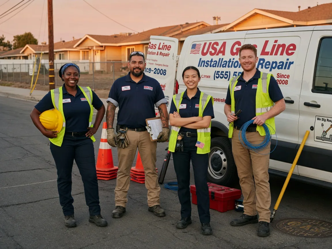Gas Line Installation company in Cromwell, IA